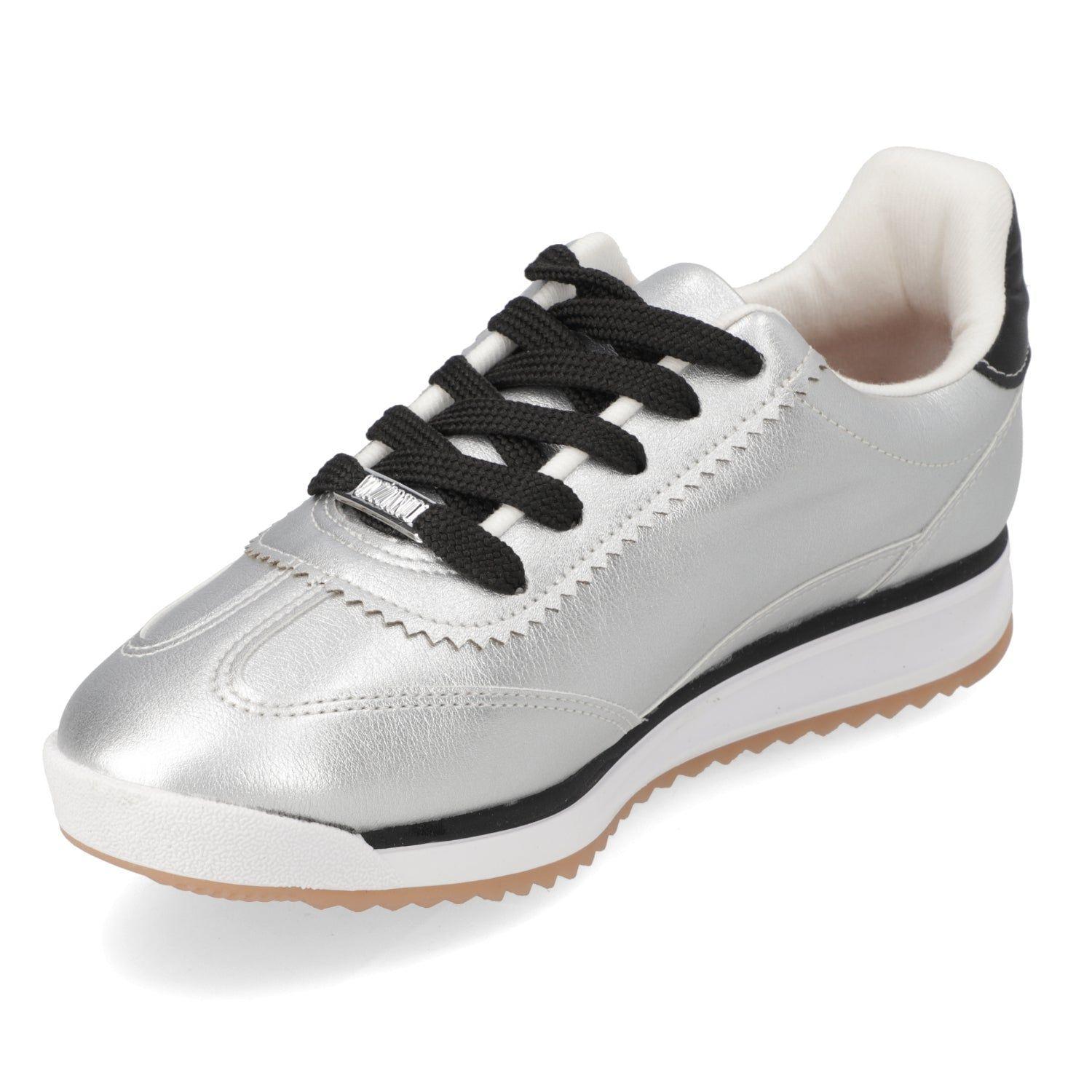 Zapatillas Casuales Plateadas Vizzano-2