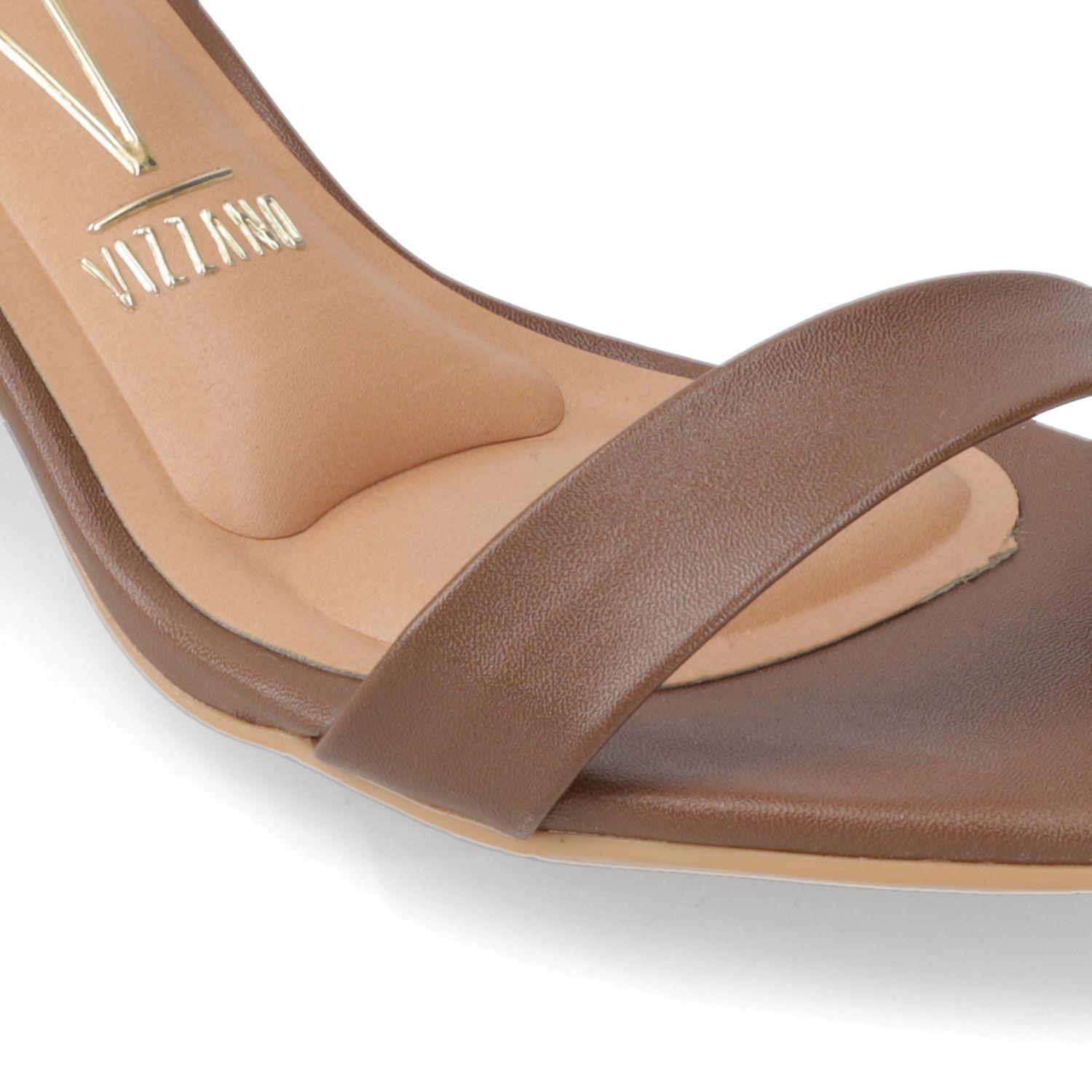 Sandalia Taco Vizzano 16733 Café Claro-5