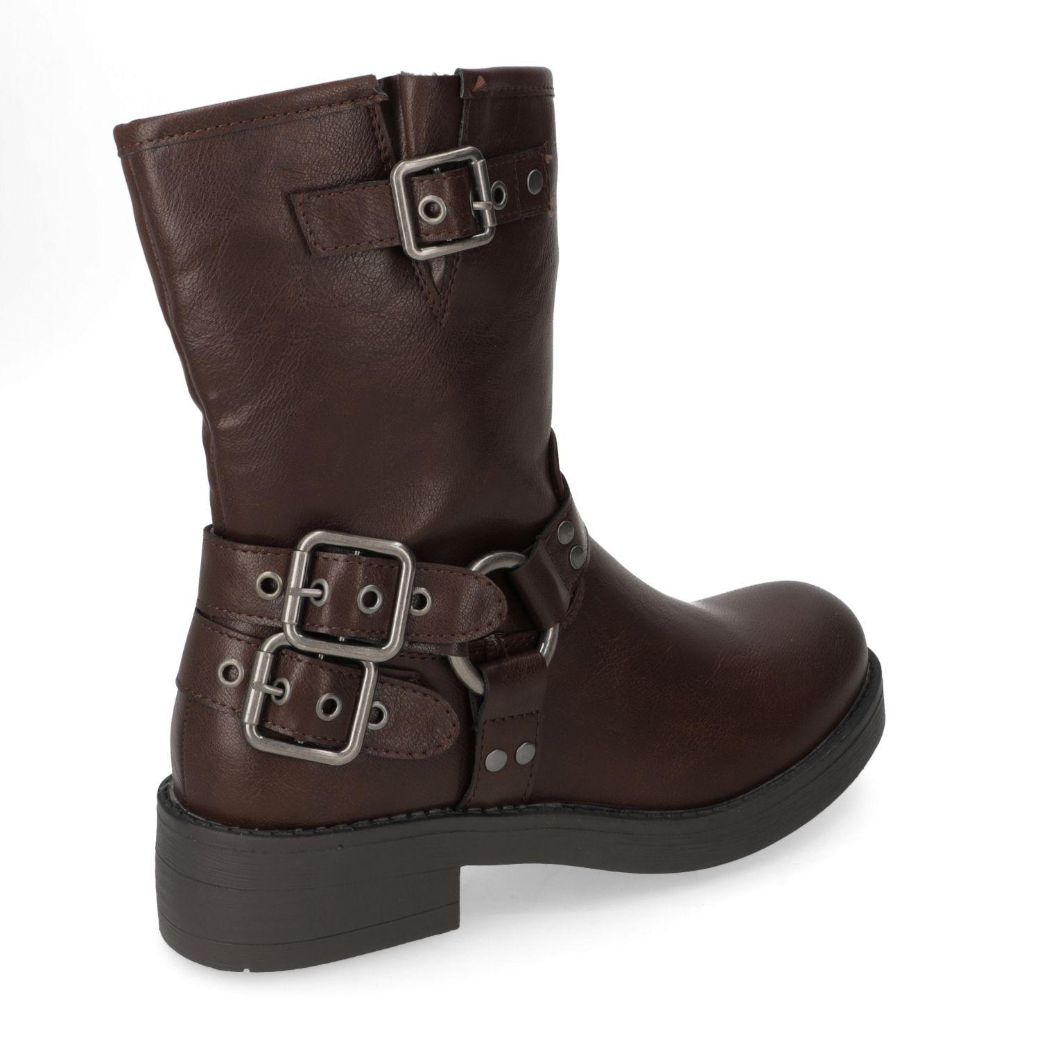 Botin Plano Agua De Coco Café 15869-3