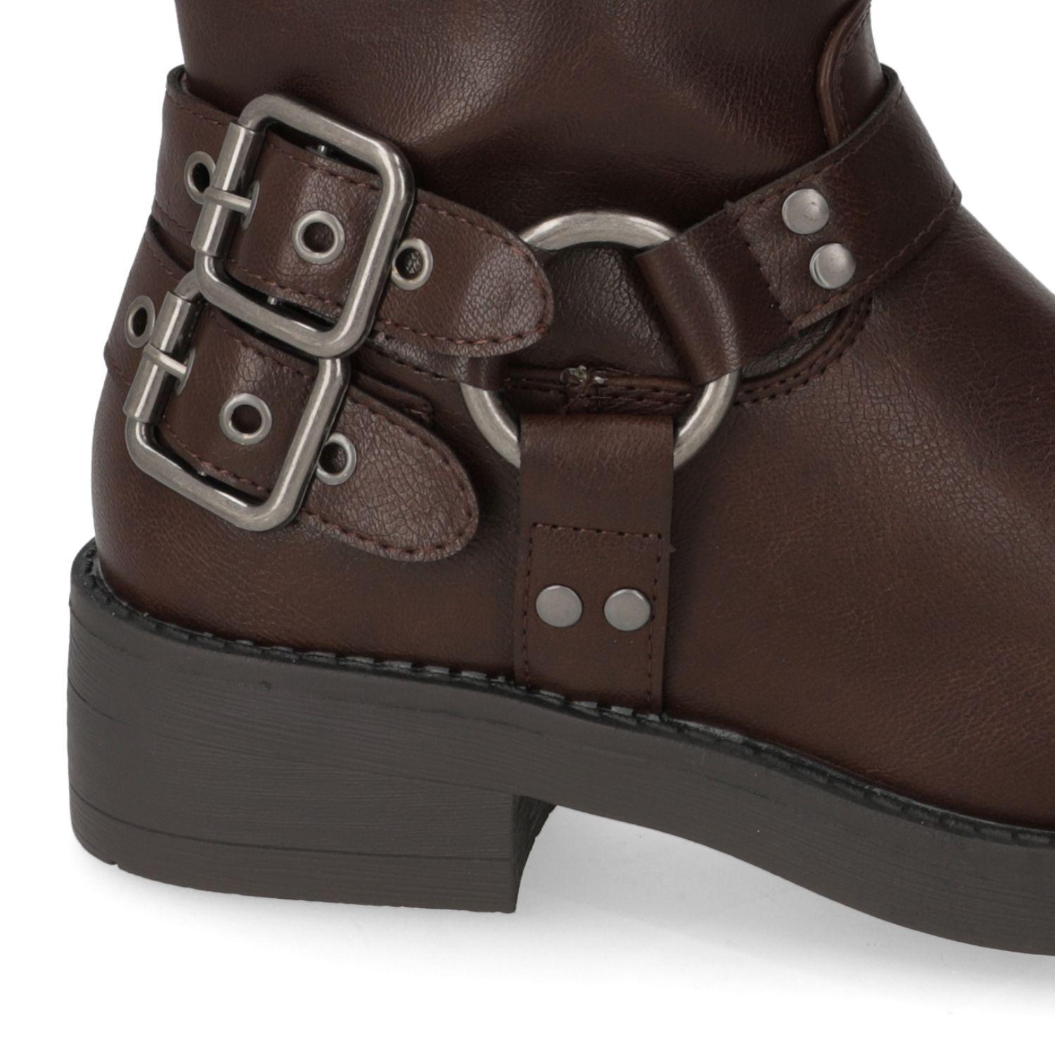 Botin Plano Agua De Coco Café 15869-4