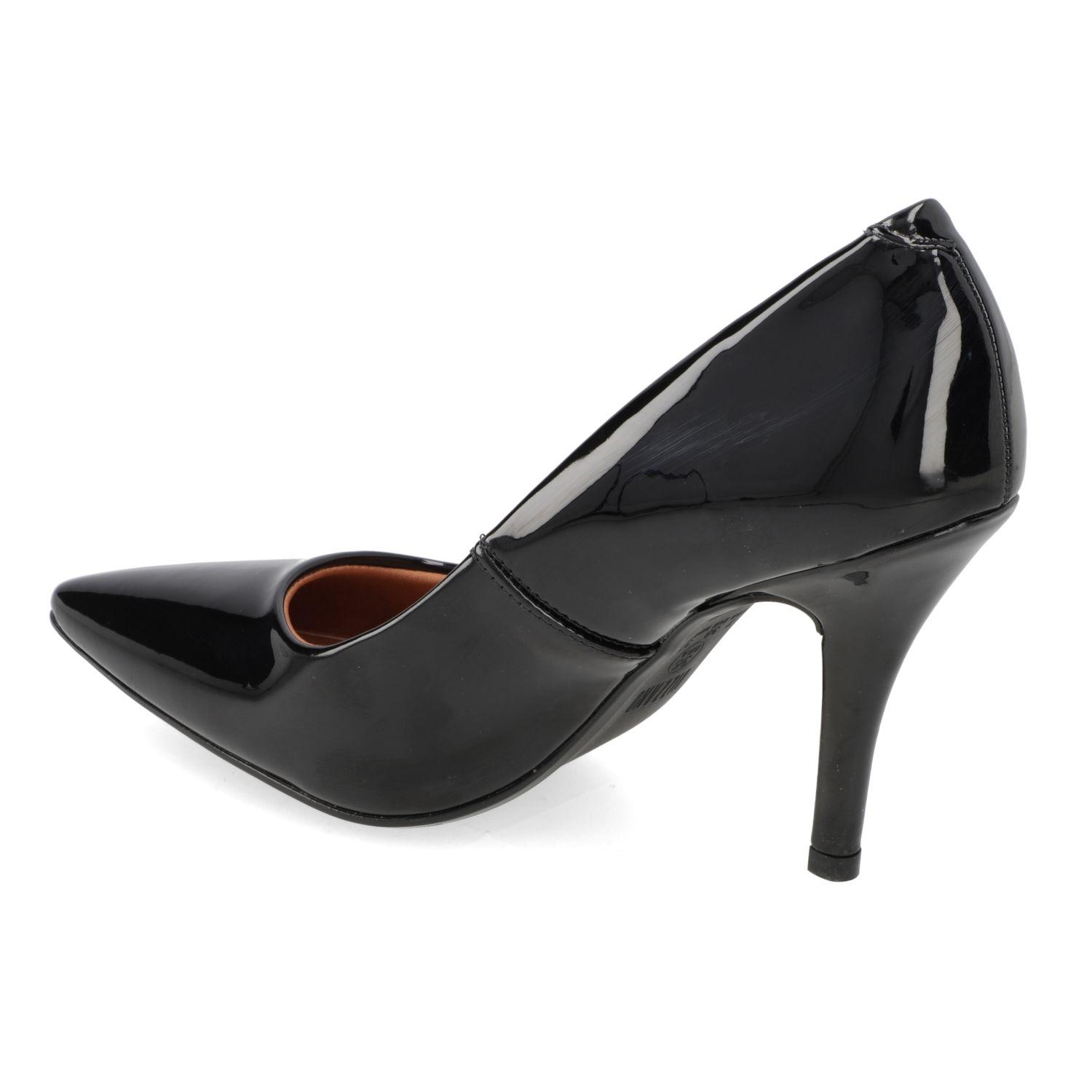 Zapato Vizzano Mujer Taco Aguja Stiletto Negro-3