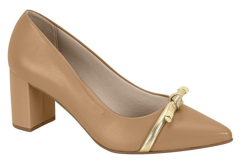 Zapato Mujer Taco Cuadrado Castaño 4241-224- Beira Rio-0