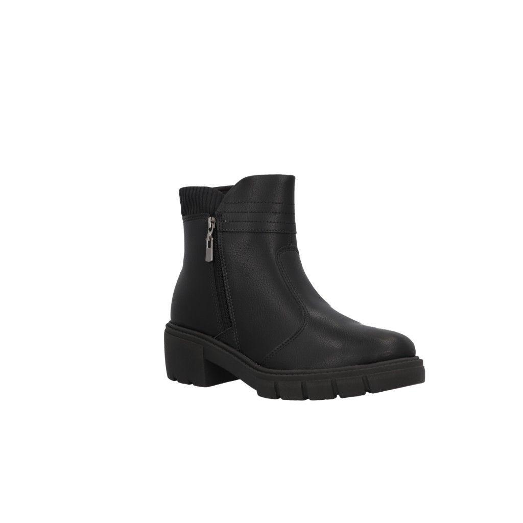 Botin Mujer Negro 9077-211- Beira Rio-5