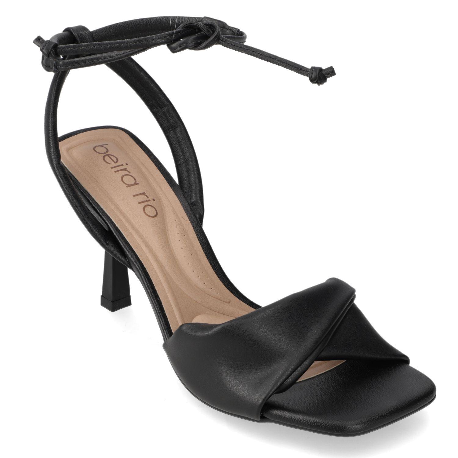 Sandalia Taco Beira Rio Negro 11546-0