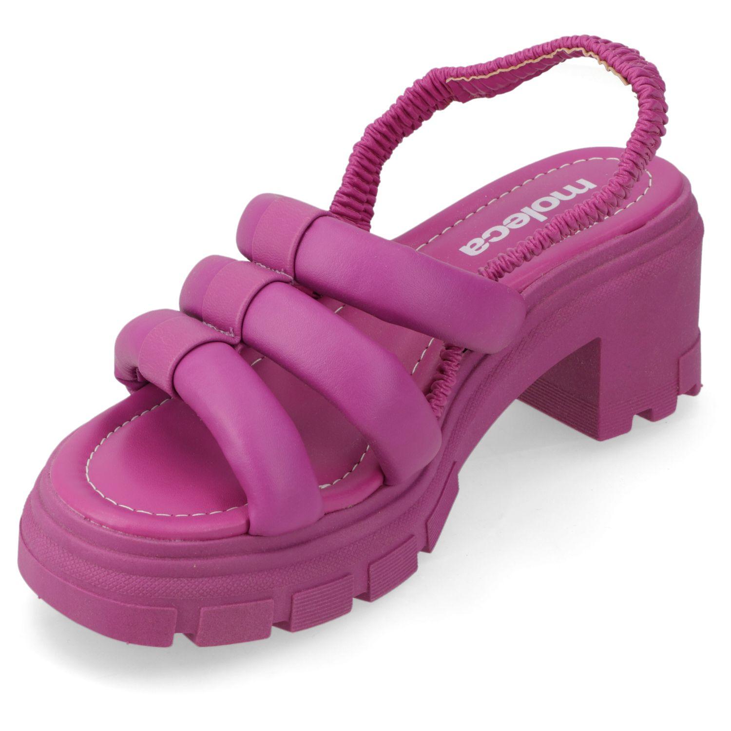 Sandalia Taco Moleca Morado 10916-2