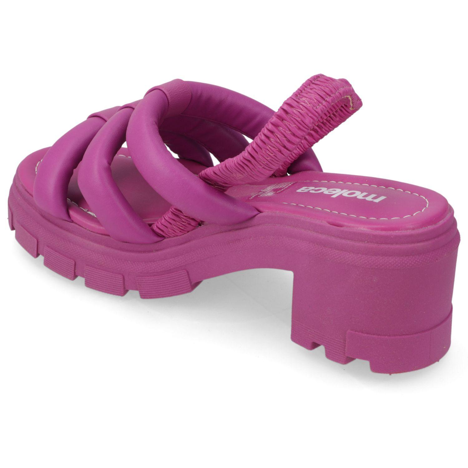Sandalia Taco Moleca Morado 10916-3