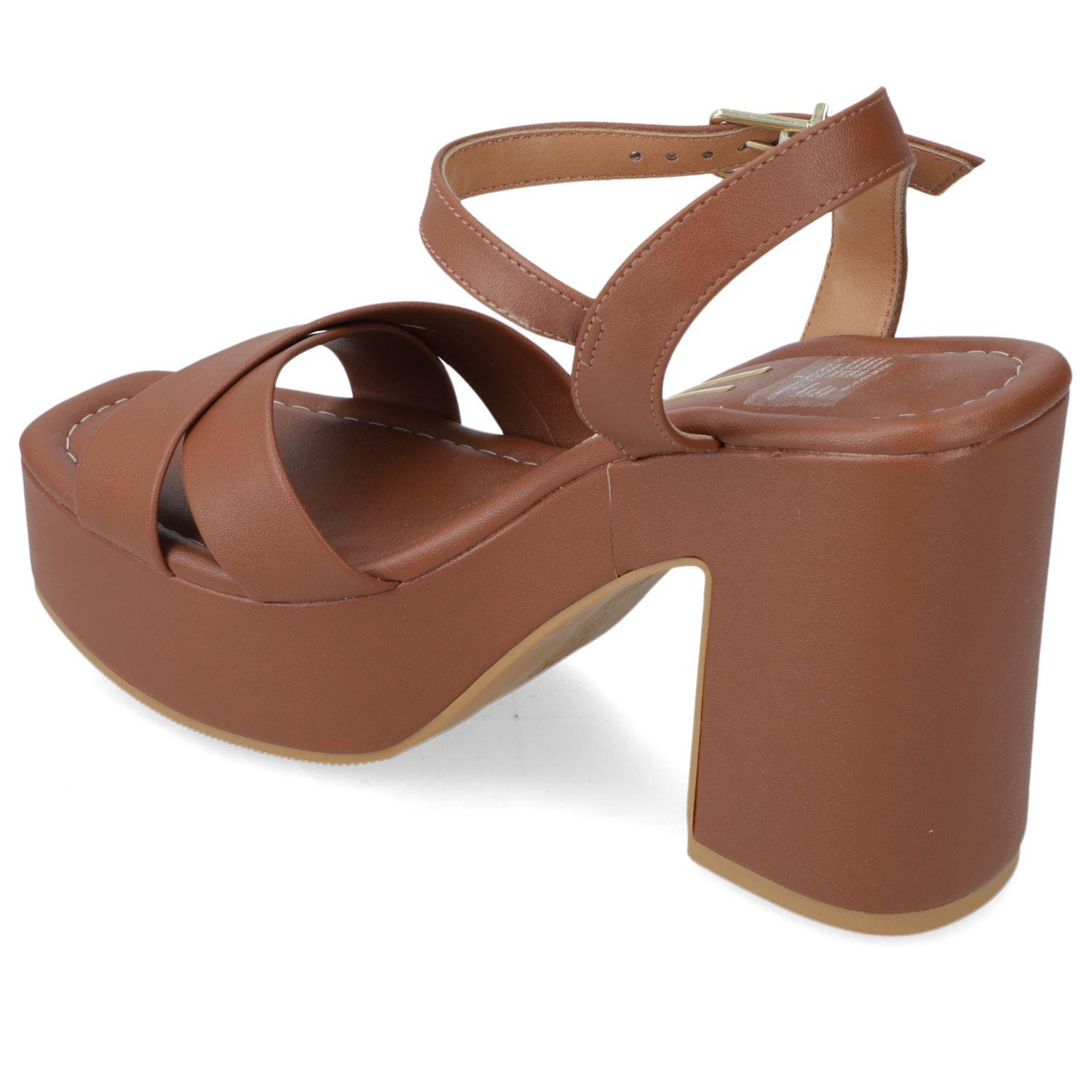 Sandalia Taco Vizzano 16749 Café-3