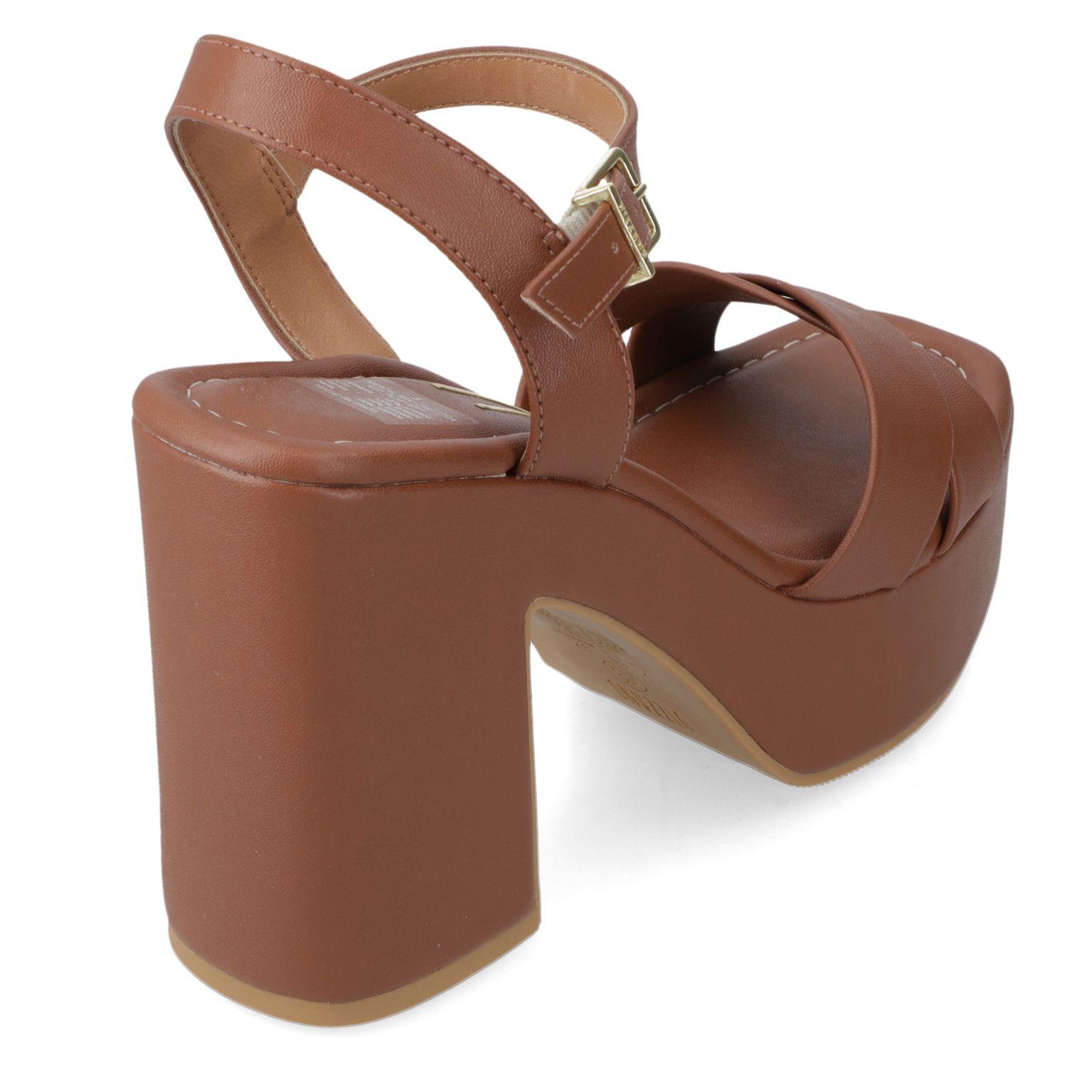 Sandalia Taco Vizzano 16749 Café-4