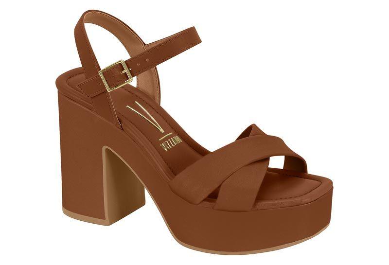 Sandalia Taco Vizzano 16749 Café-6