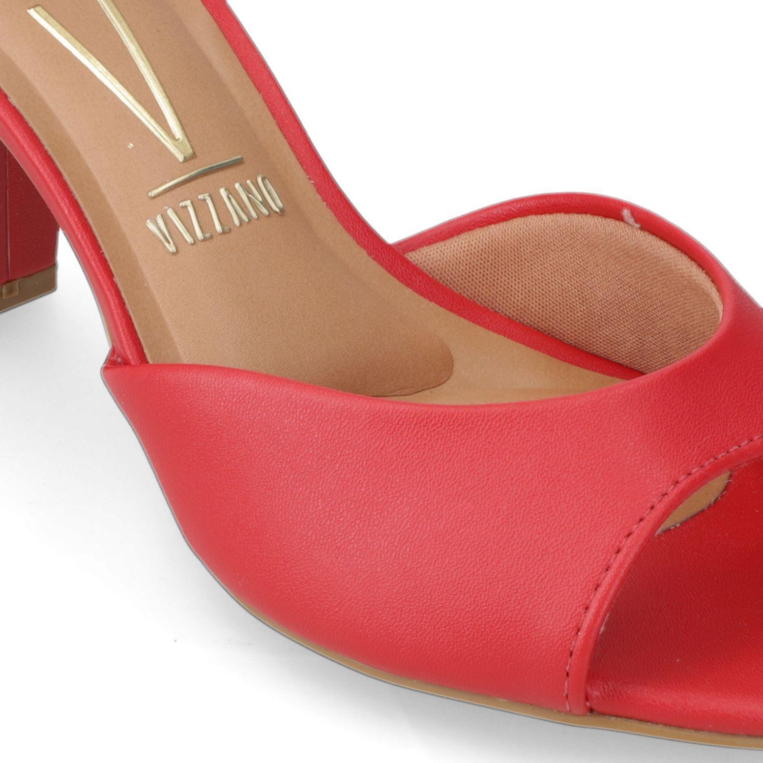 Sandalia Taco Vizzano Rojo 16229-5