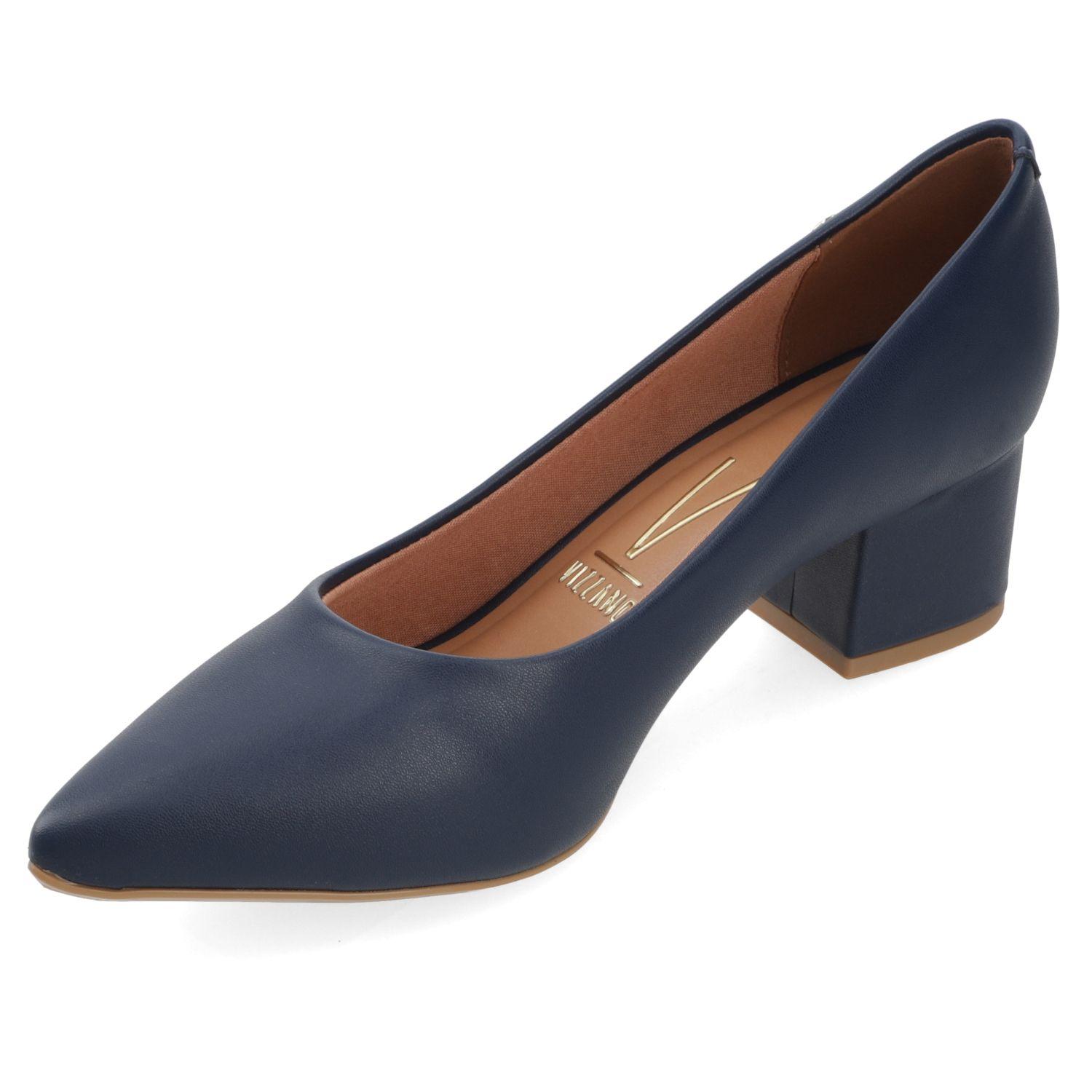 Zapato Taco Vizzano Azul Marino Taco 5 Cm-2