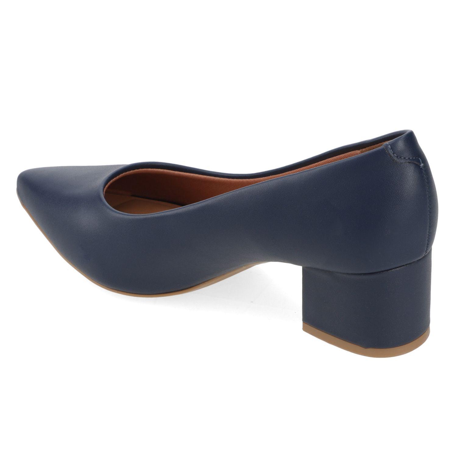 Zapato Taco Vizzano Azul Marino Taco 5 Cm-3