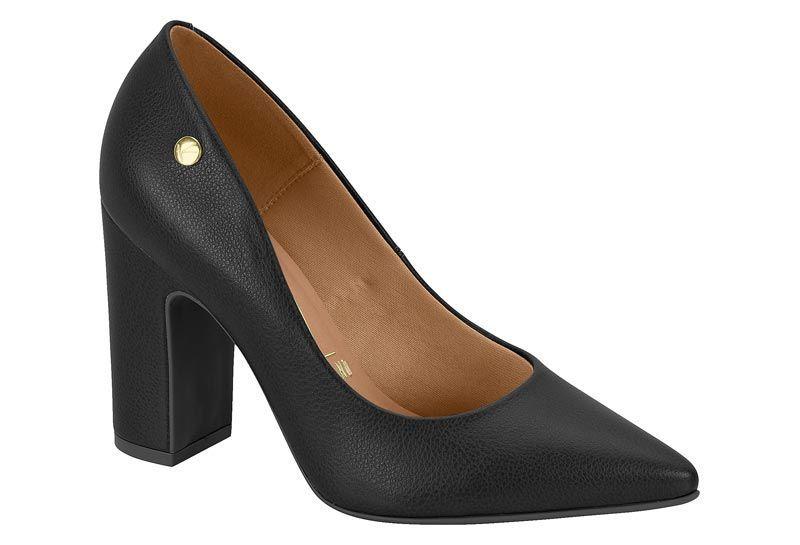 Zapato Mujer Taco Cuadrado Negro 1285-400- Vizzano-0