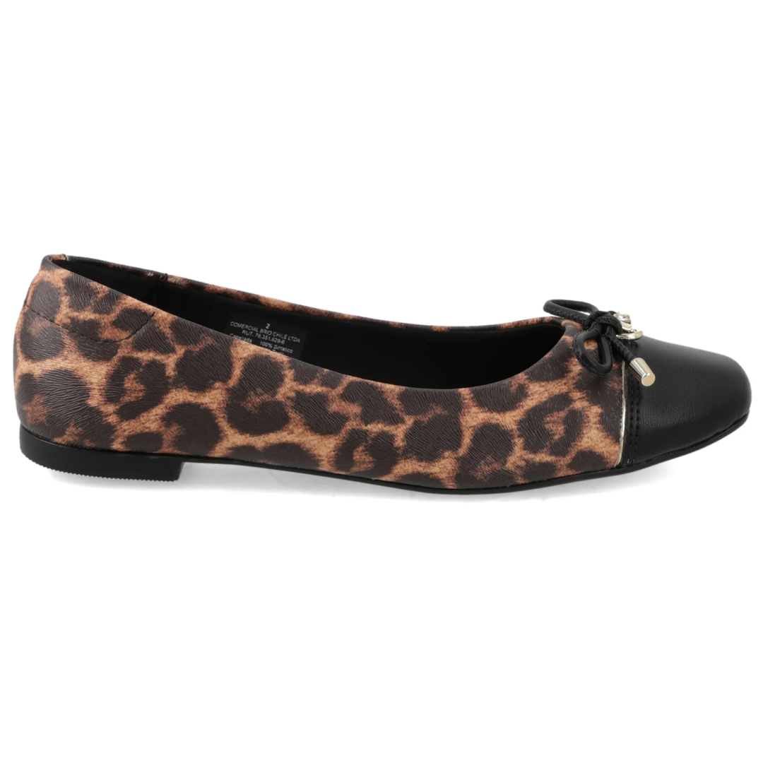 Ballerina Animal Print Beira Rio-2