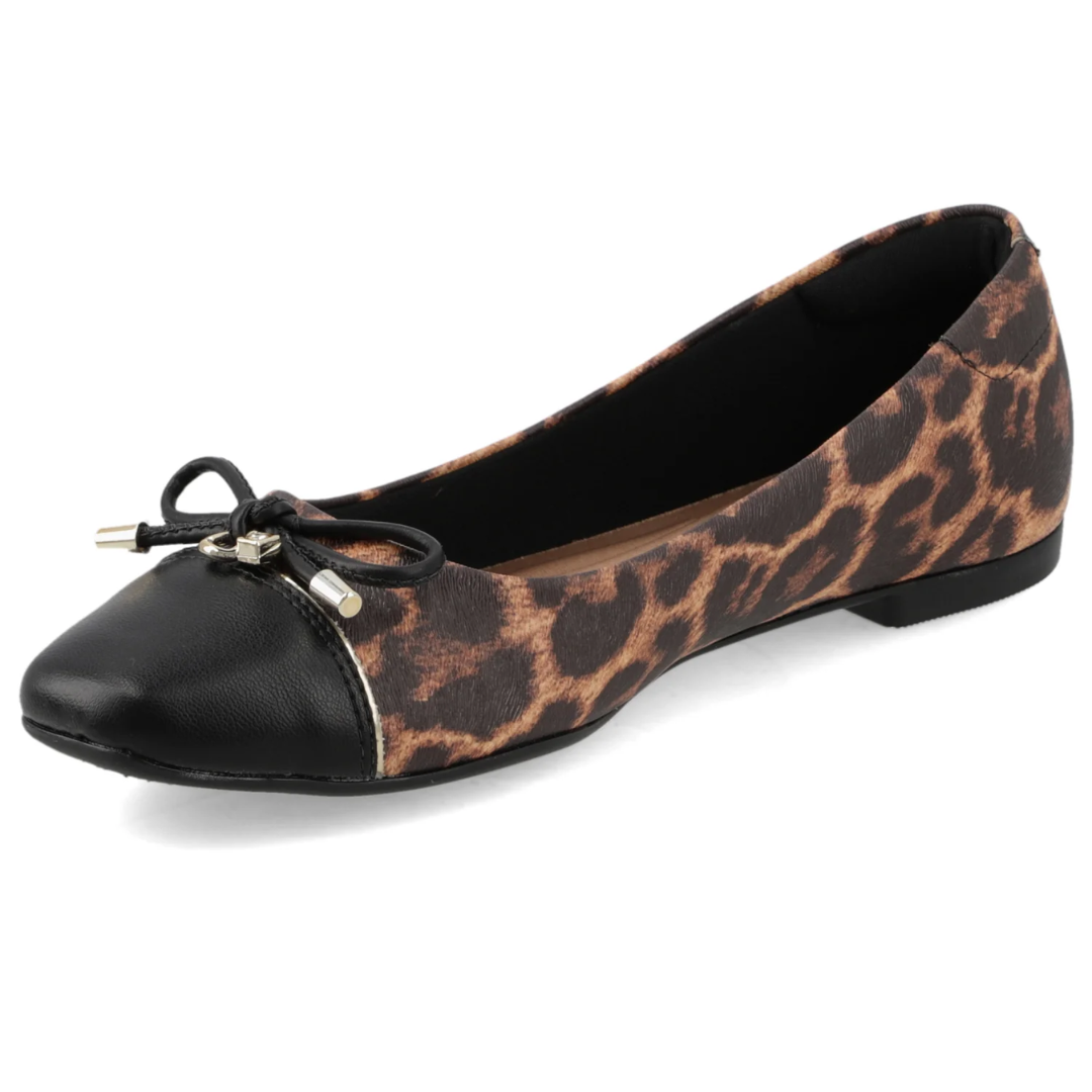 Ballerina Animal Print Beira Rio-3