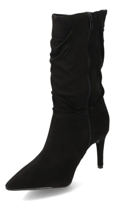 Bota Mujer Vizzano Negro-5