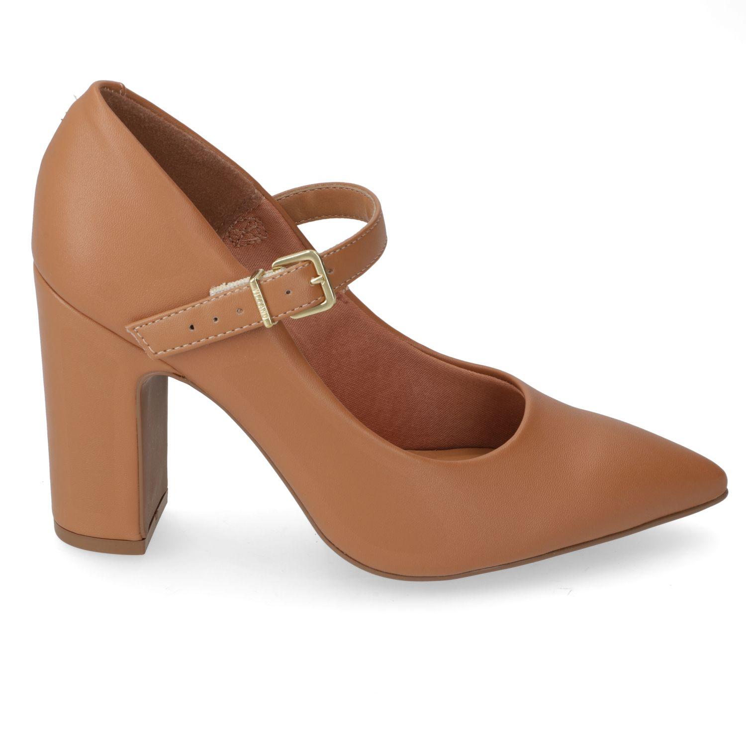 Zapato Taco Vizzano Camel Taco 10 Cm-0