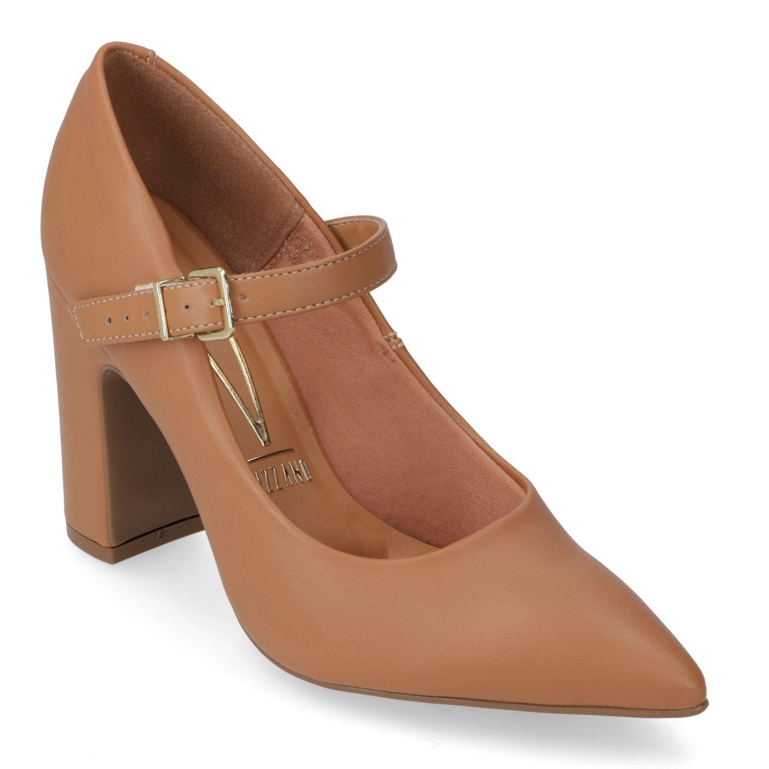 Zapato Taco Vizzano Camel Taco 10 Cm-1