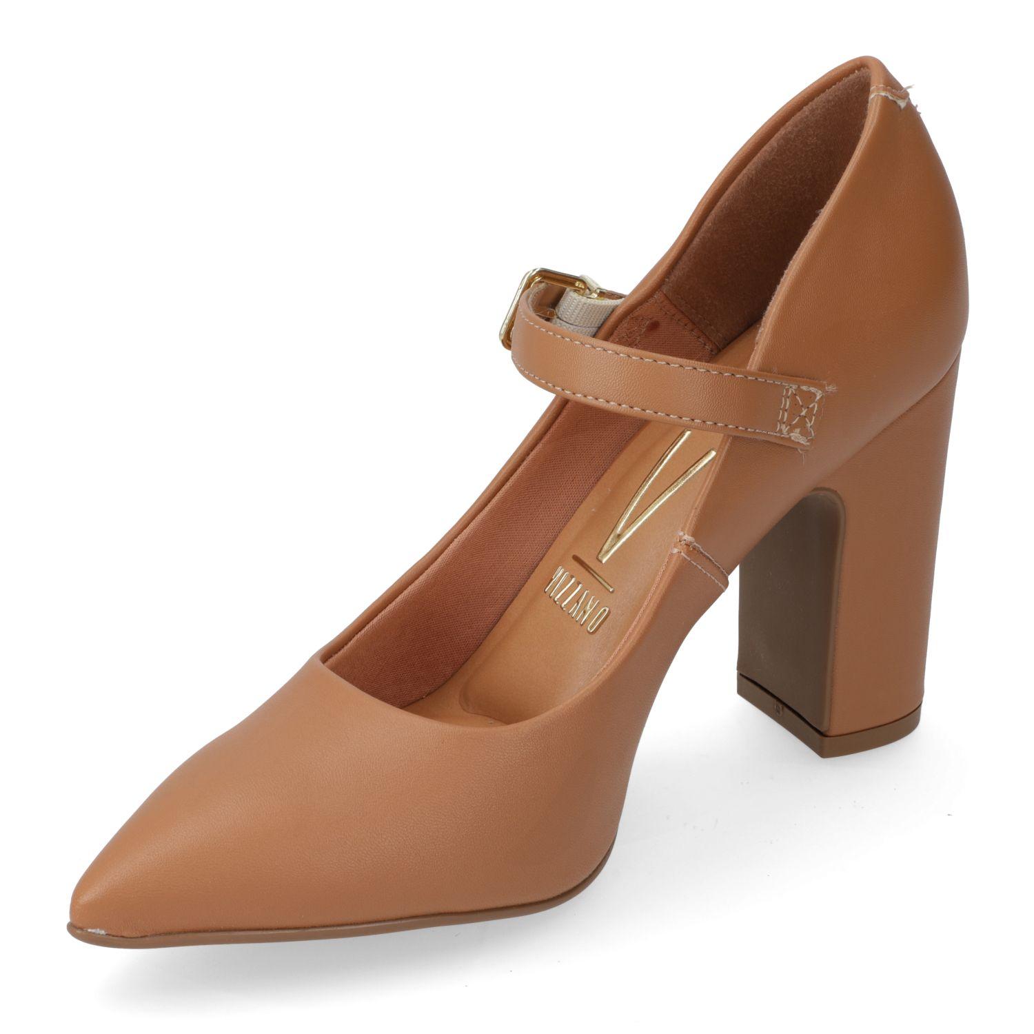 Zapato Taco Vizzano Camel Taco 10 Cm-2