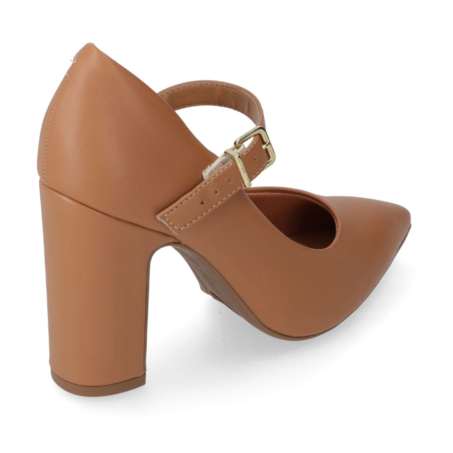 Zapato Taco Vizzano Camel Taco 10 Cm-3