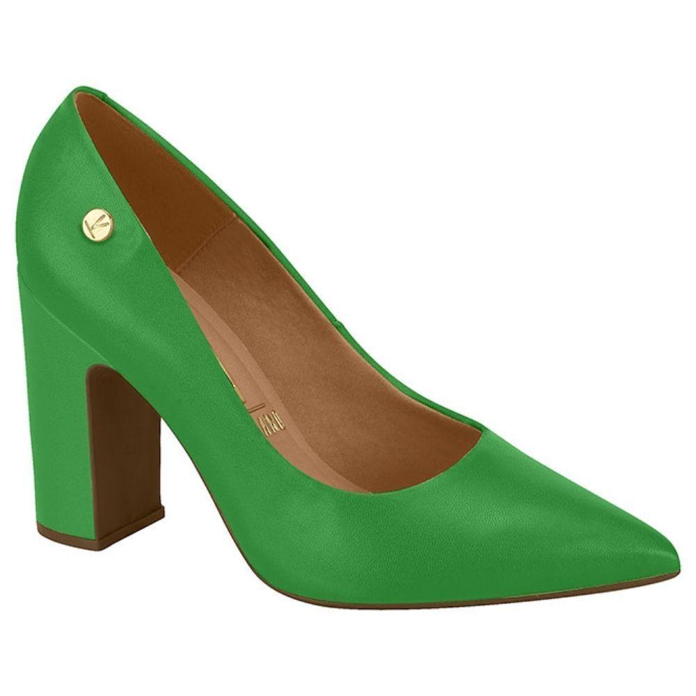 Zapato Mujer Taco Cuadrado Verde 1285-400- Vizzano-0