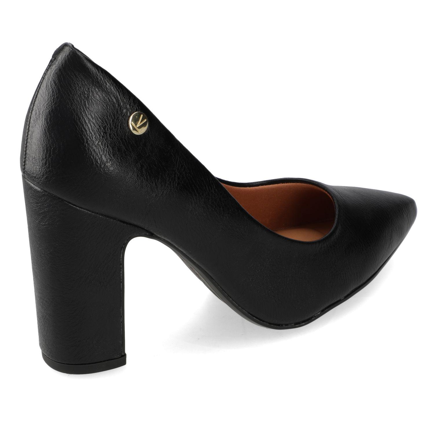 Zapato Taco Vizzano Negro Taco 10 Cm Efecto Cuero  Negro Napa Calf-4