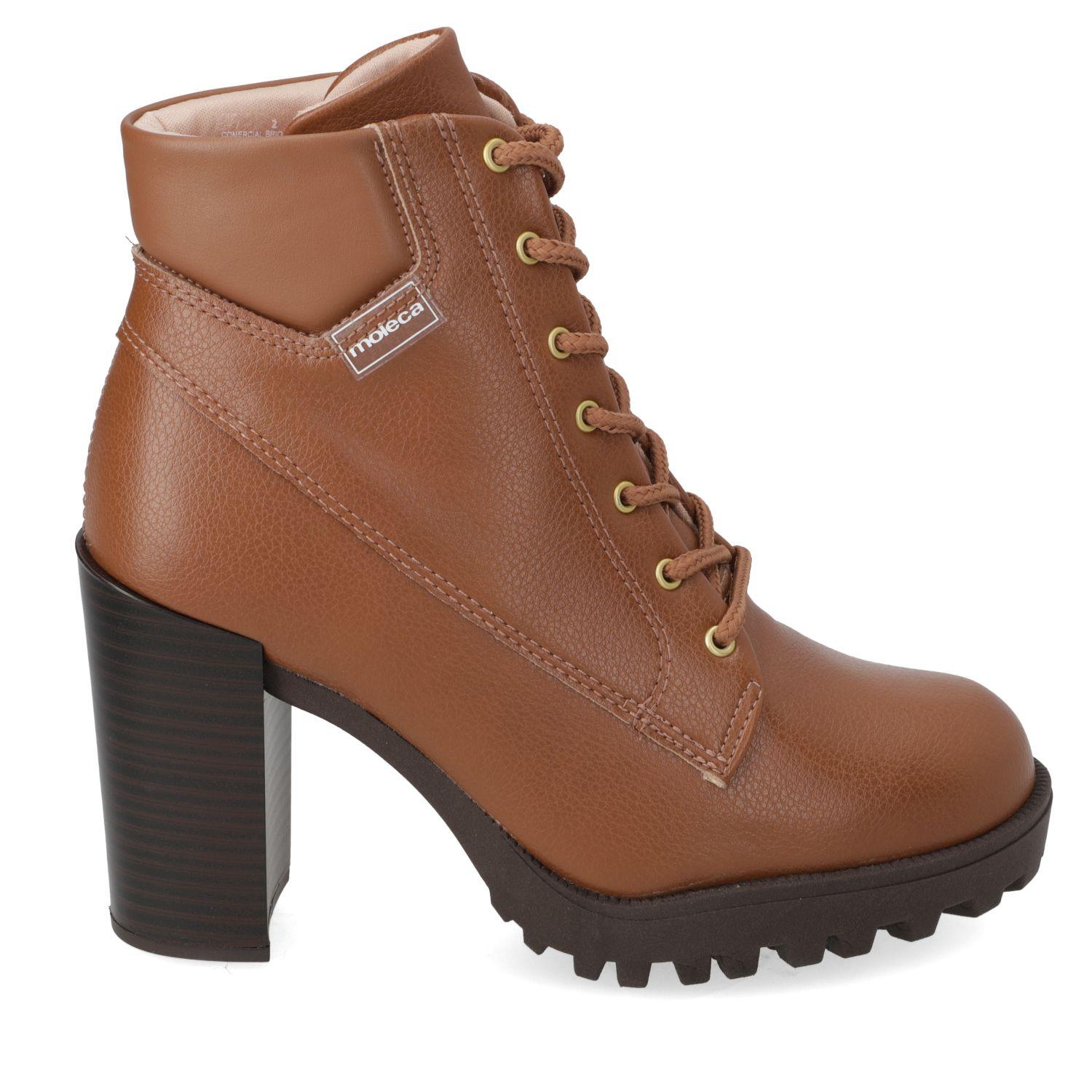 Botin Taco Moleca Camel 16508-1