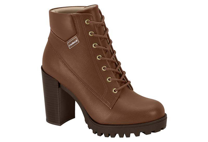 Botin Taco Moleca Camel 16508-6