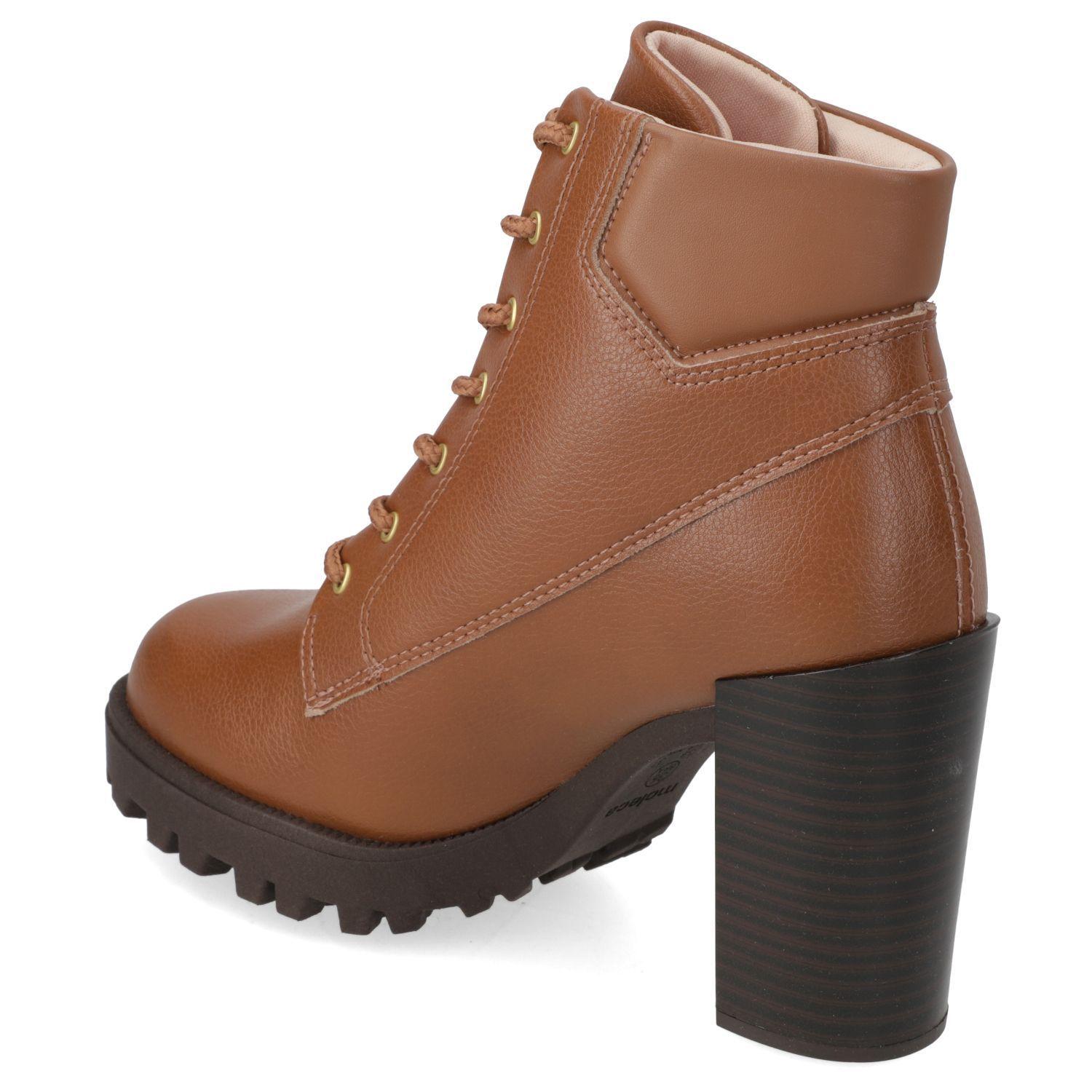 Botin Taco Moleca Camel 16508-3