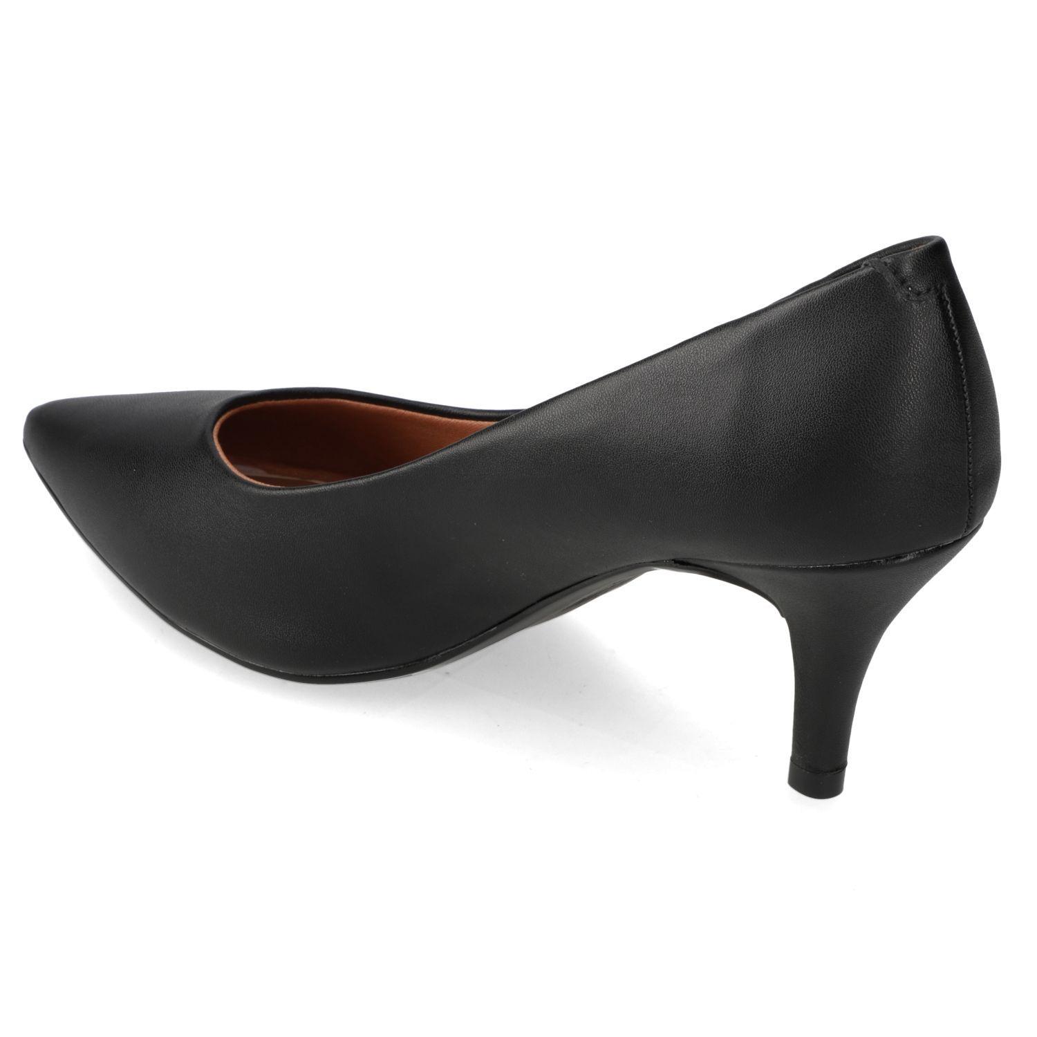 Zapato Mujer Taco Aguja Stiletto Negro 1185-702- Vizzano-3