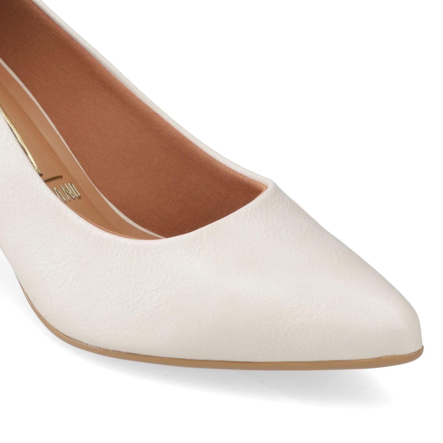 Zapato Taco Vizzano Blanco Taco 10 Cm-5