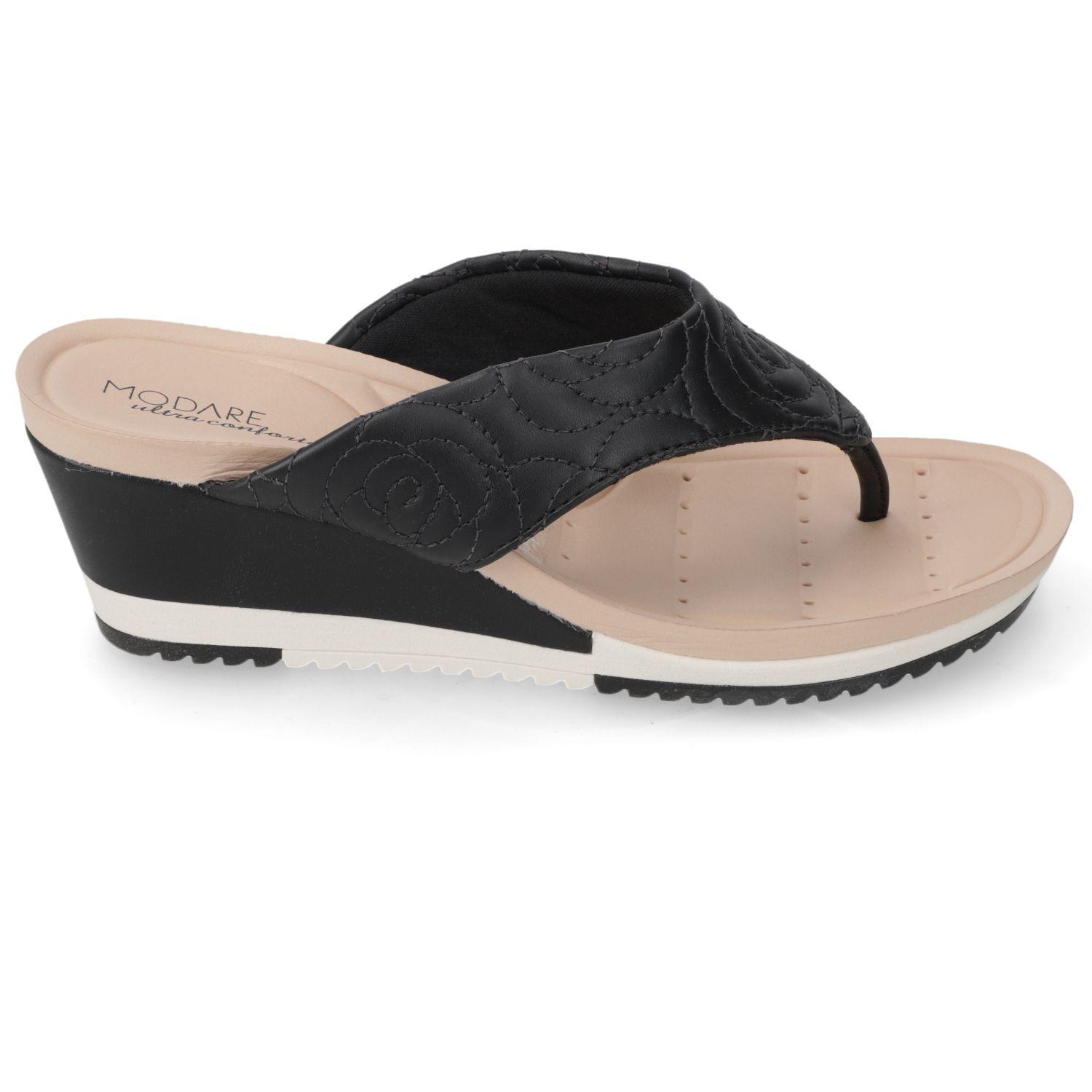 Sandalia Taco Modare Negro 13839-1