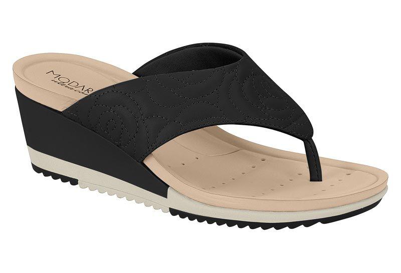 Sandalia Taco Modare Negro 13839-6