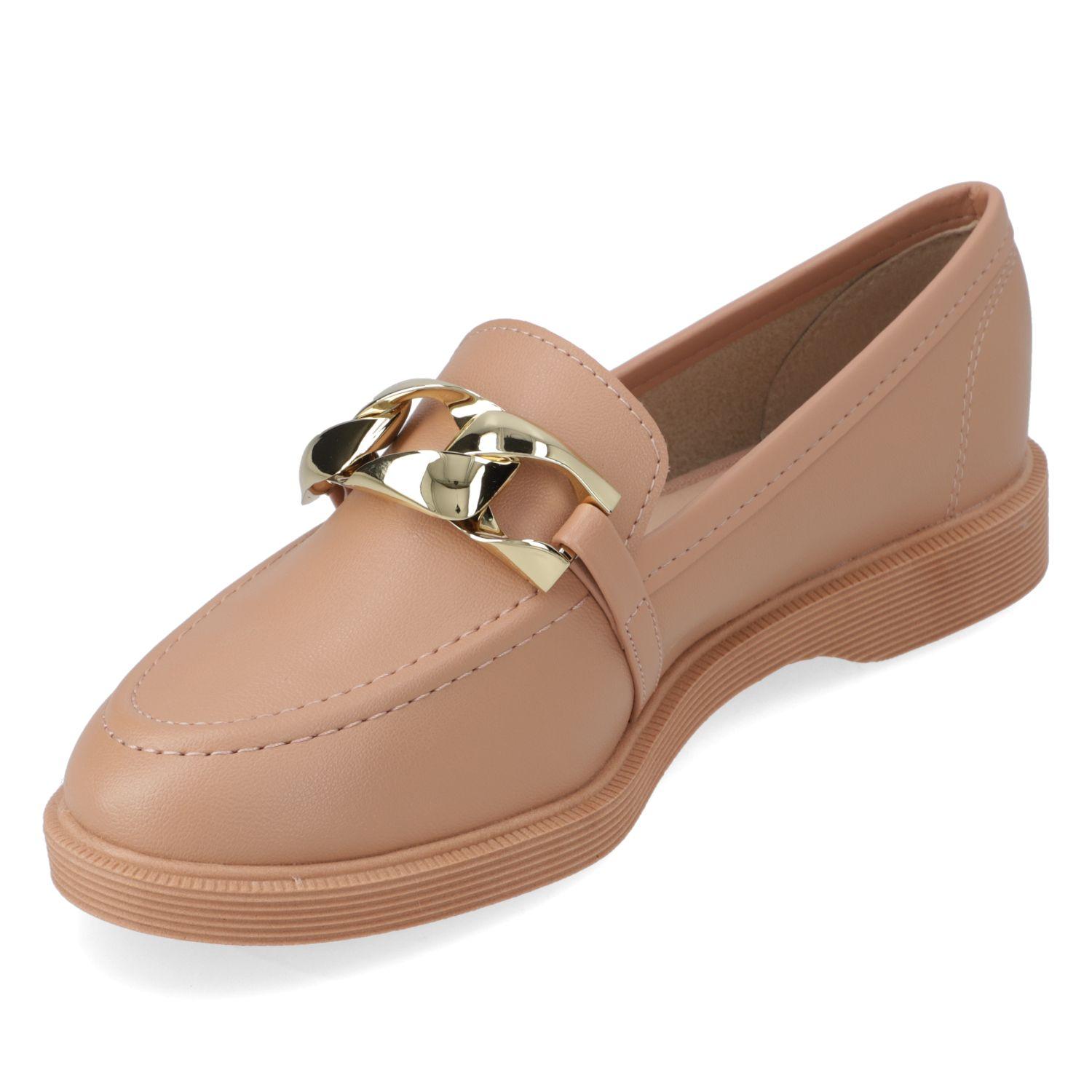 Mocasin Moleca Nude 16520-2