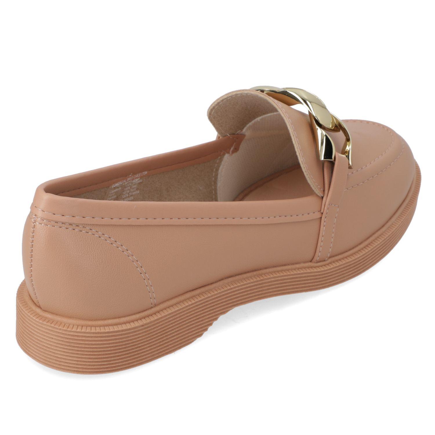 Mocasin Moleca Nude 16520-4