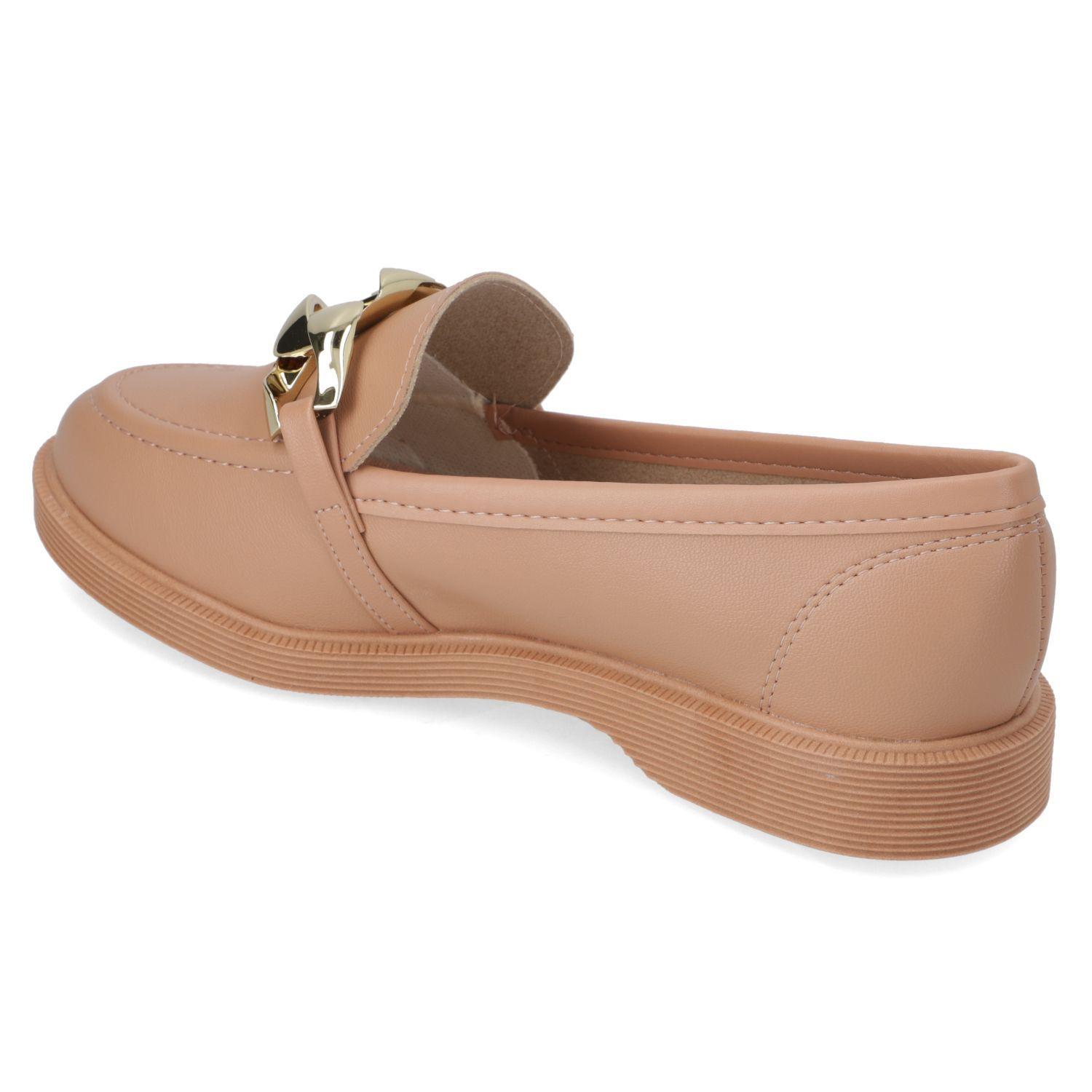 Mocasin Moleca Nude 16520-3