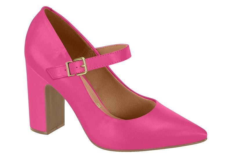 Zapato Mujer Taco Cuadrado Pink 1285-436- Vizzano-0