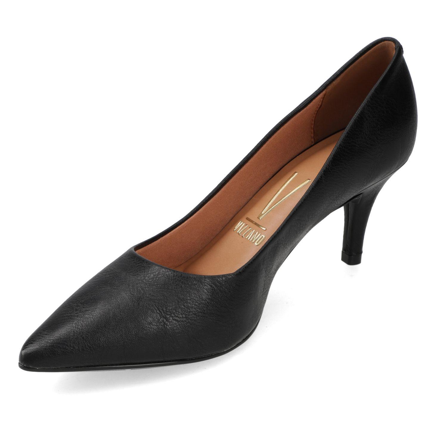 Stiletto Taco Aguja 7 cm Negro Vizzano-2