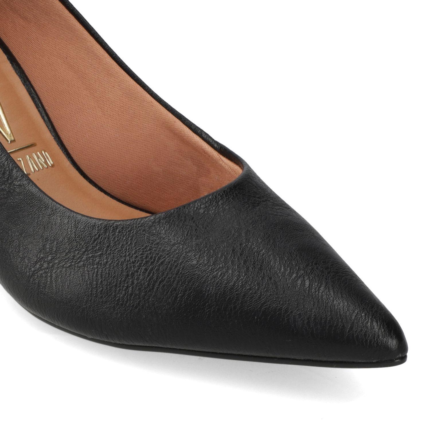 Stiletto Taco Aguja 7 cm Negro Vizzano-5