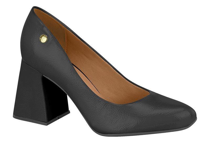 Zapato Mujer Taco Cuadrado Negro 1391-100- Vizzano-0