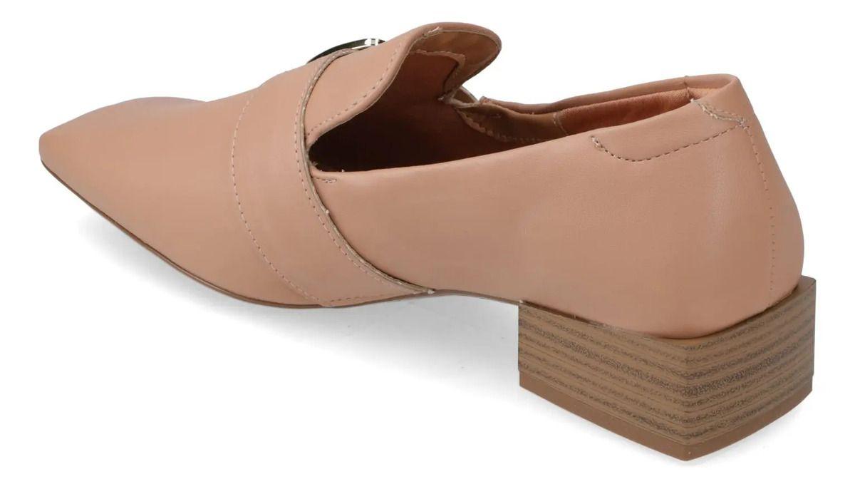 Mocasines Nude Con Detalle De Hebilla Vizzano-3