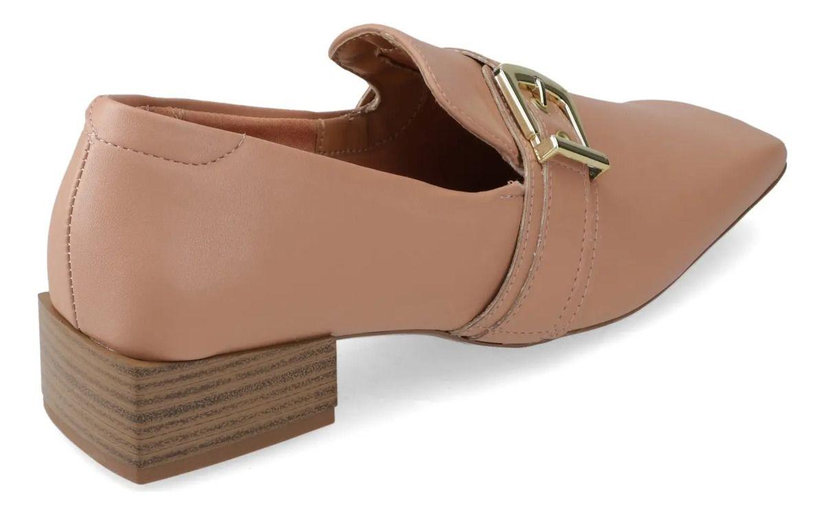 Mocasines Nude Con Detalle De Hebilla Vizzano-4