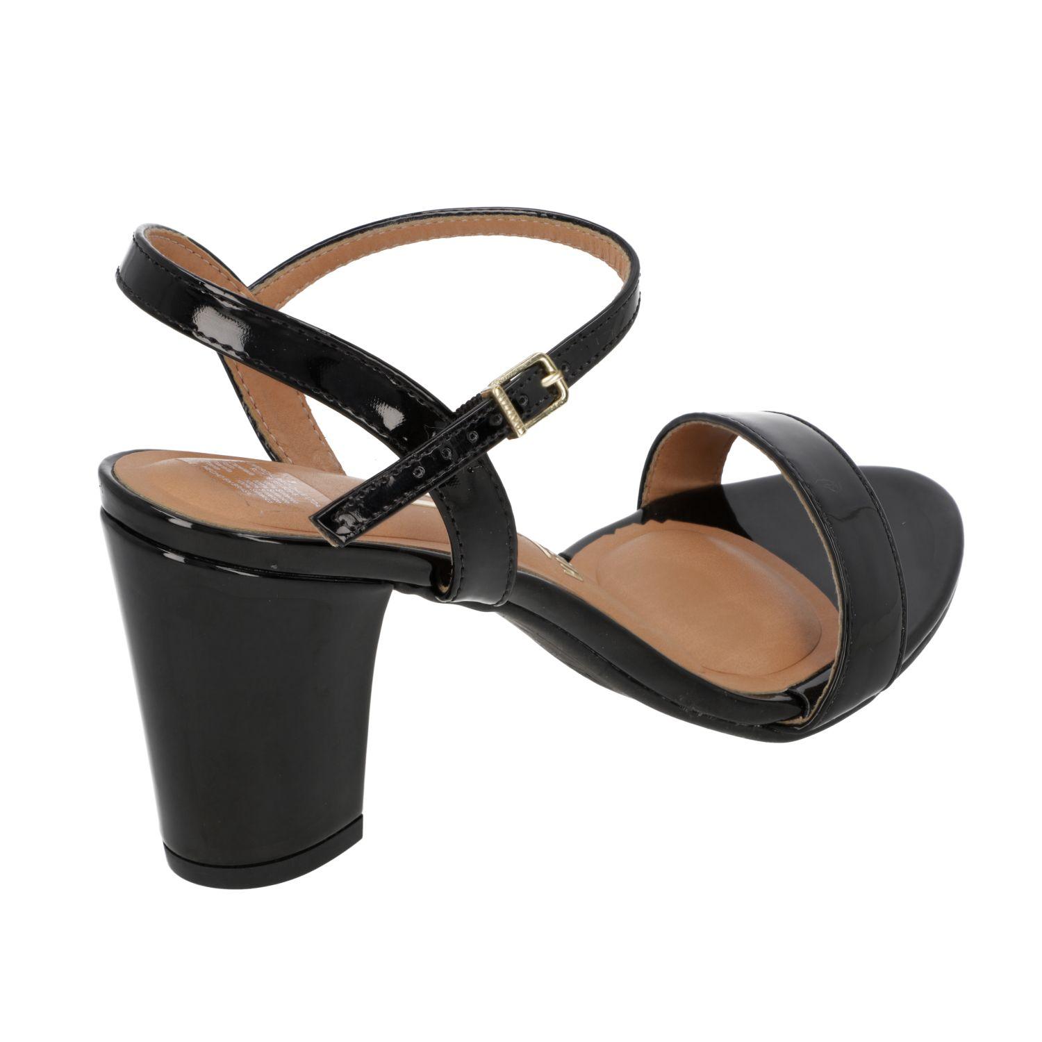 Sandalia Taco Vizzano Negro 8664-3