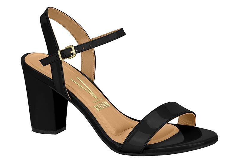 Sandalia Taco Vizzano Negro 8664-5