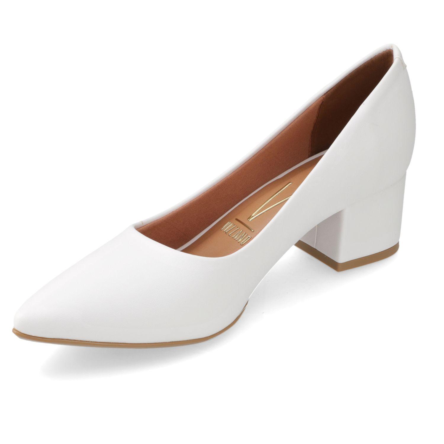 Reina Vizzano Taco Ancho 5 cm Blanco-2