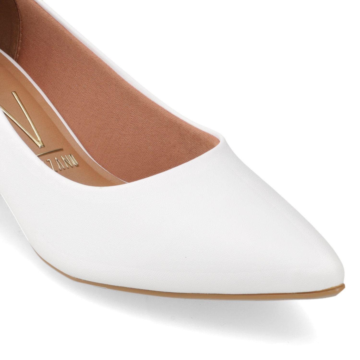 Reina Vizzano Taco Ancho 5 cm Blanco-5