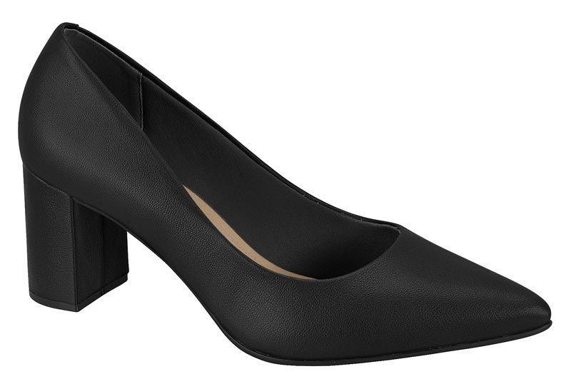 Zapato Mujer Taco Cuadrado Negro 4241-200- Beira Rio-0