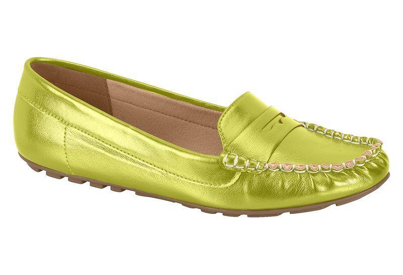 Mocasin Mujer Amarillo 1187-464- Vizzano-0