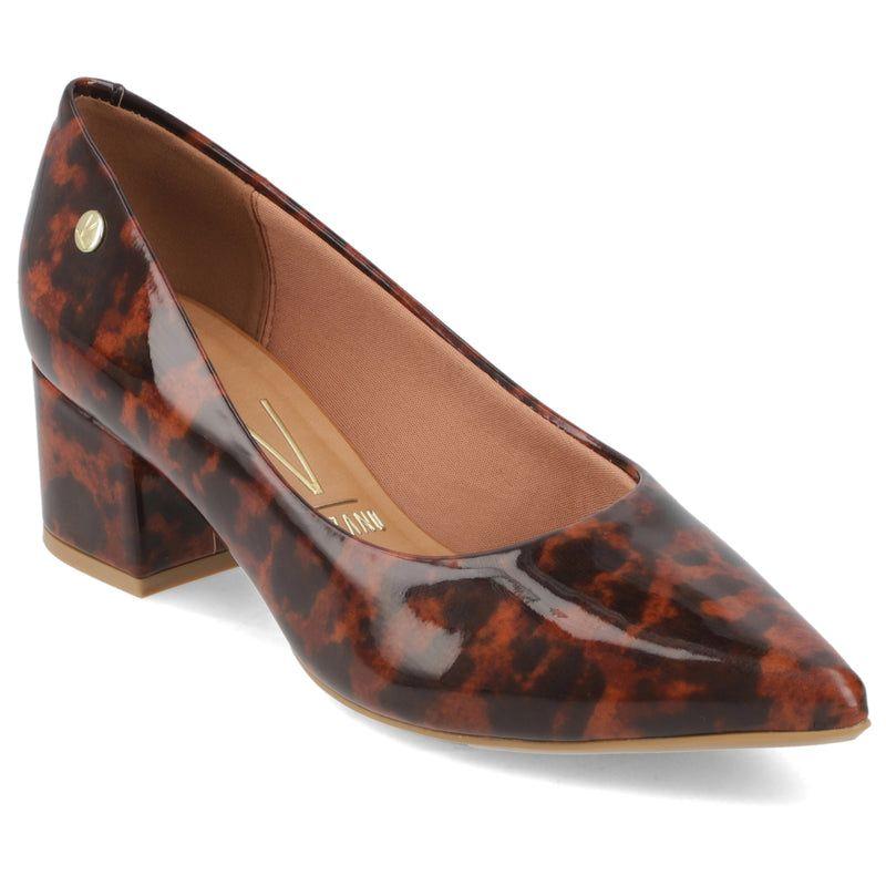Zapato Taco Ancho Animal Print Vizzano-2