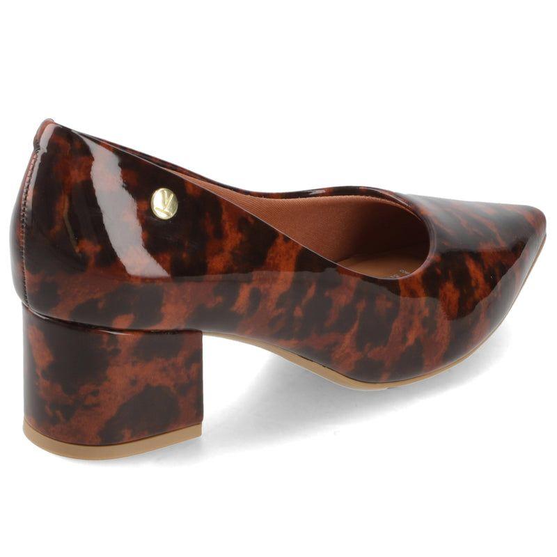 Zapato Taco Ancho Animal Print Vizzano-4